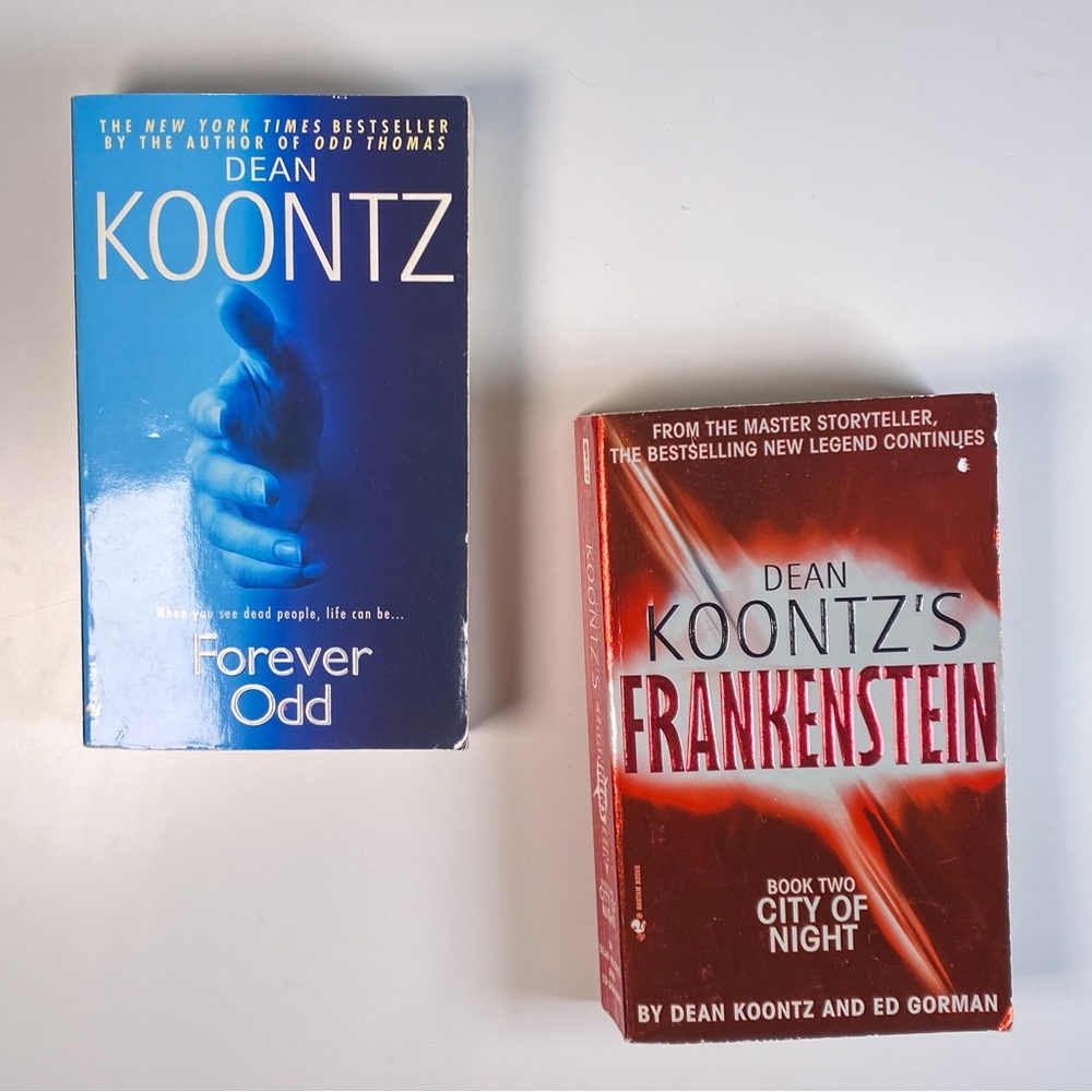 3/$10 - Two Dean Koontz Paperback Books